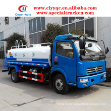 Dongfeng 8000L water spray truck mini water tanker truck for sale